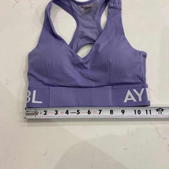 AYBL Racerback Sports Bra Purple Size Small - Picture 4 of 6